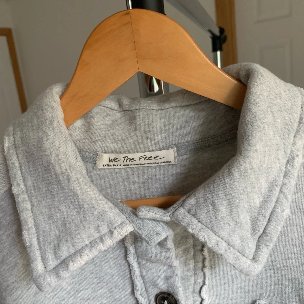 Free People Montauk Shirt Jacket XS